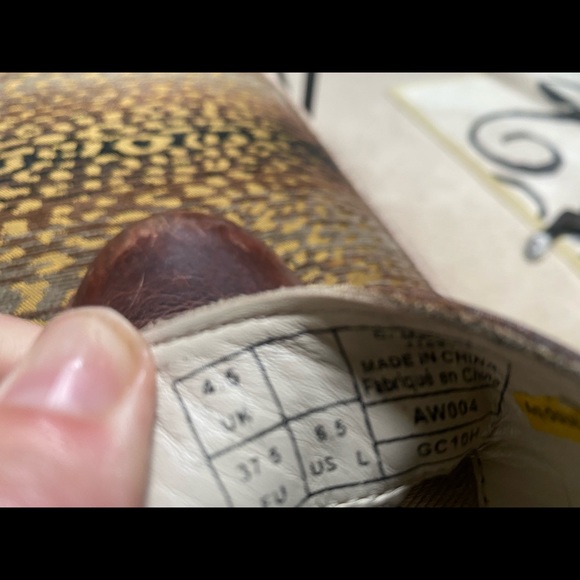 Dr. Martens Brown Leather Slip-On Shoes - Picture 2 of 5